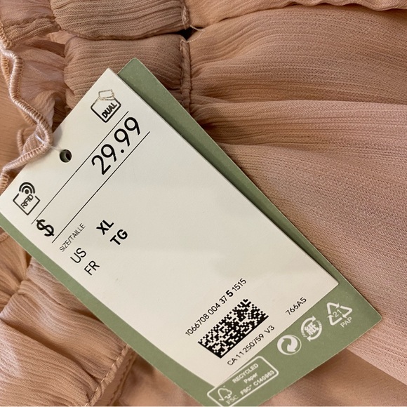 Blush higheck sleeveless blouse - Picture 3 of 5